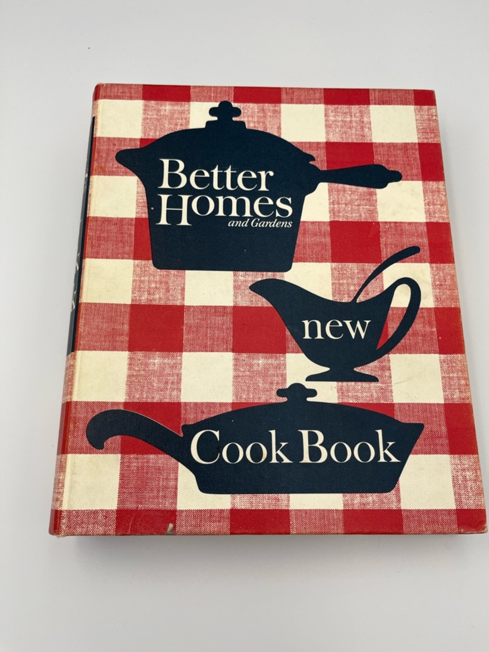 Vtg 1965 Better Homes & Gardens New Cookbook  5-Ring Binder W/Pillsbury Bake Off